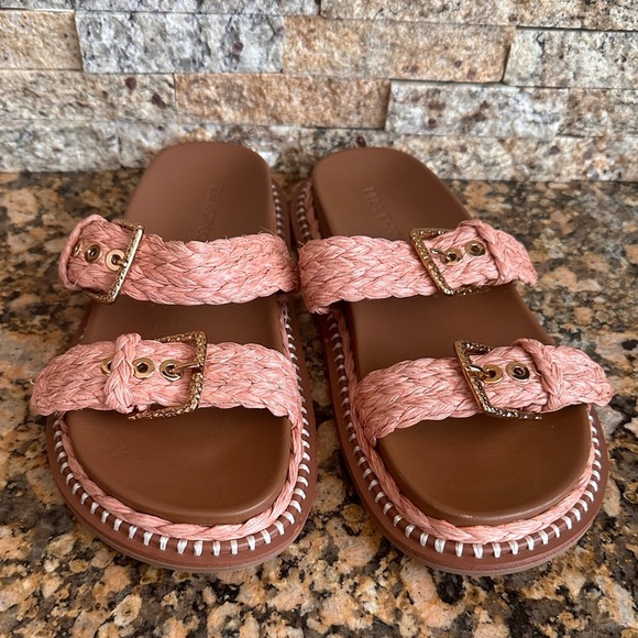 Ulla Johnson Raffia Slides size 38.5 - Picture 4 of 8
